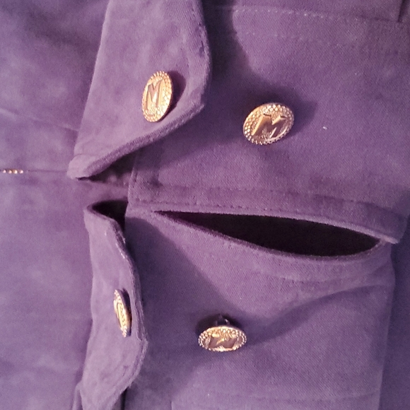 Bob Mackie XL Zip embroidered Jacket x3- brown, blue and black- all XL - Picture 8 of 13